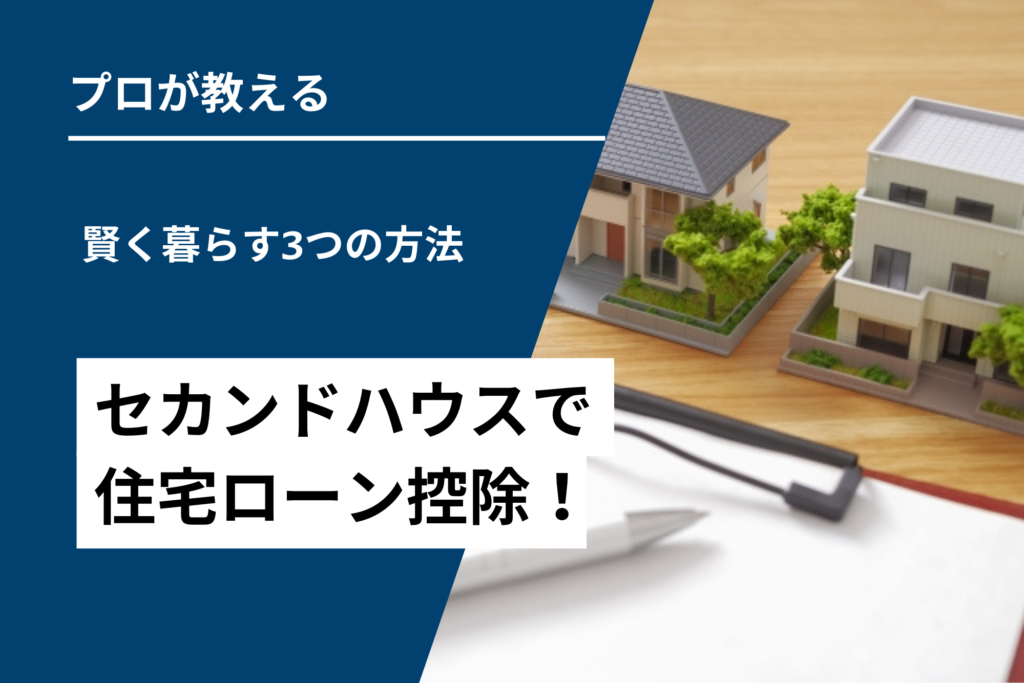 セカンドハウスで住宅ローン控除！賢く暮らす3つの方法