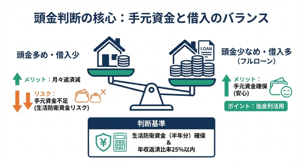 現時点の貯金で足りる？頭金を今すぐ貯めるべきかの判断基準