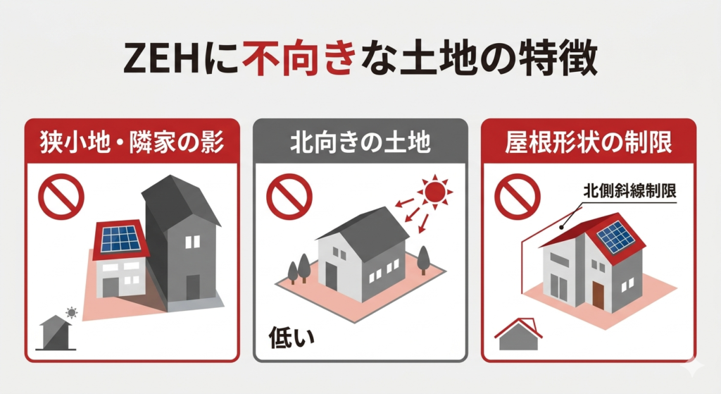 営業マンが隠したがるZEHに向かない土地の正体