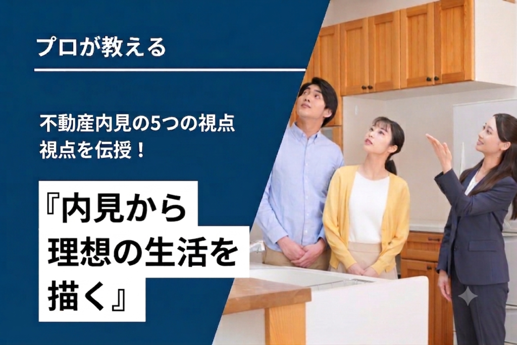【戸建・土地編】不動産内見で失敗しない5つのチェック項目