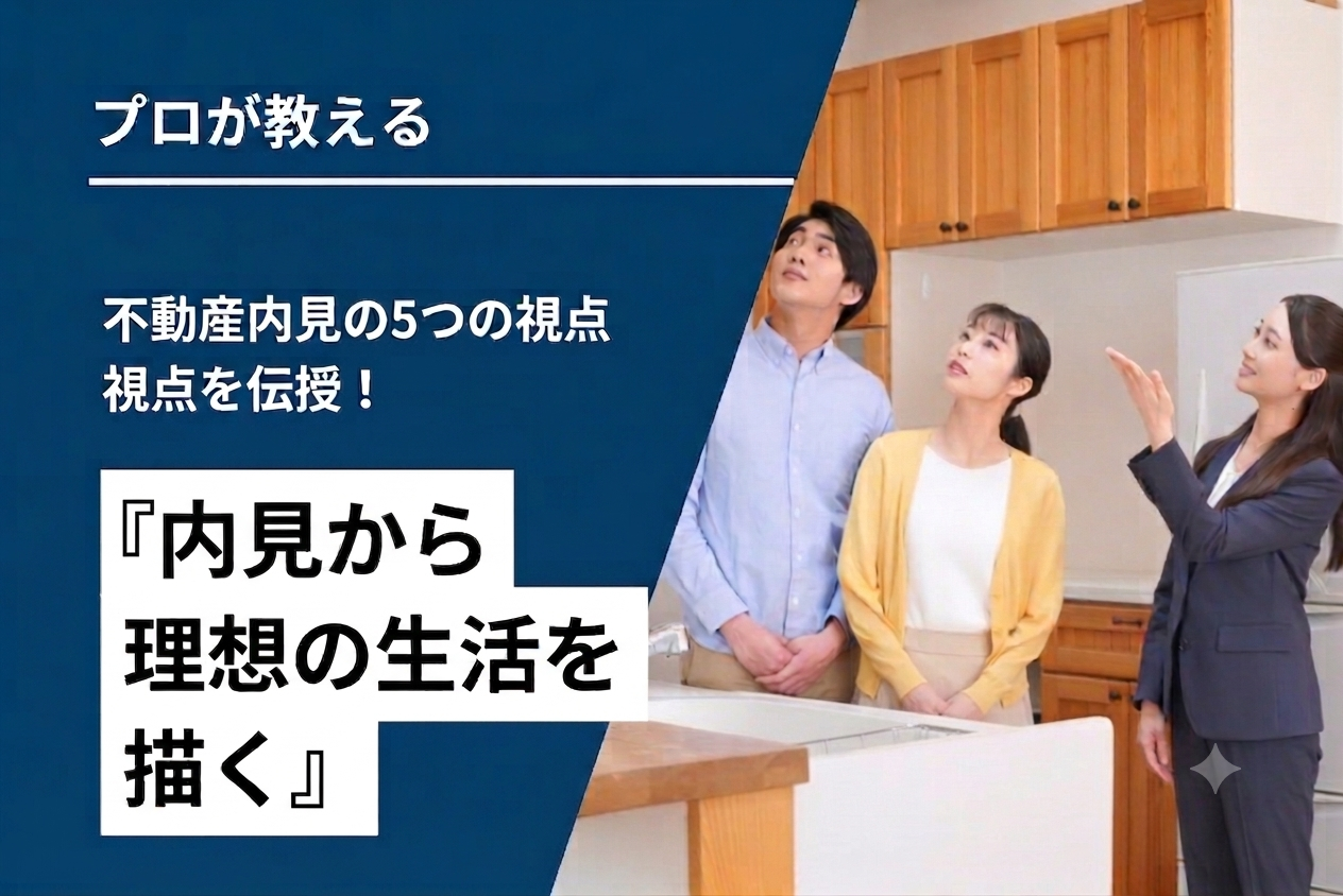 【戸建・土地編】不動産内見で失敗しない5つのチェック項目