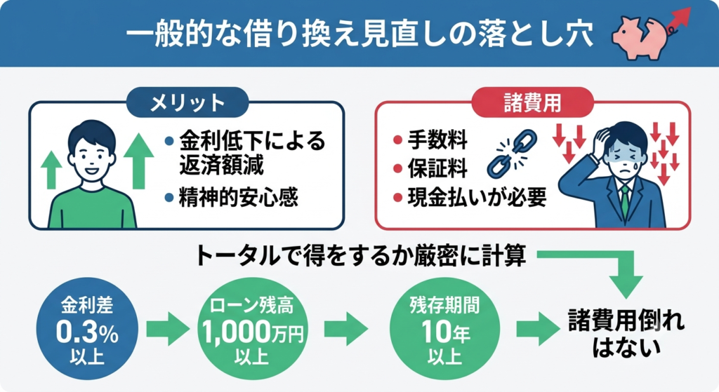 住宅ローンの金利上昇に備える一般的な見直し方法