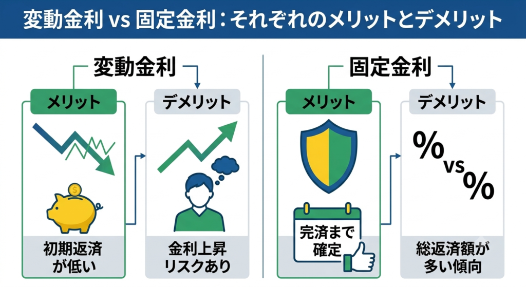 変動と固定のトレンドから選ぶおすすめの住宅ローン金利のメリットとデメリット