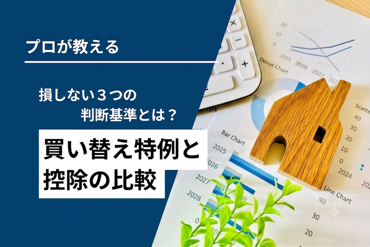 【プロ厳選】買い替え特例で損しない3つのポイントを把握