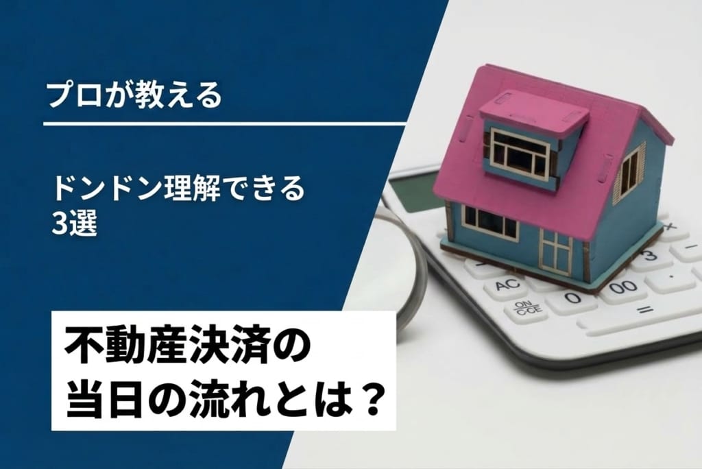 土地決済の流れと当日の動きをドンドン理解する5選