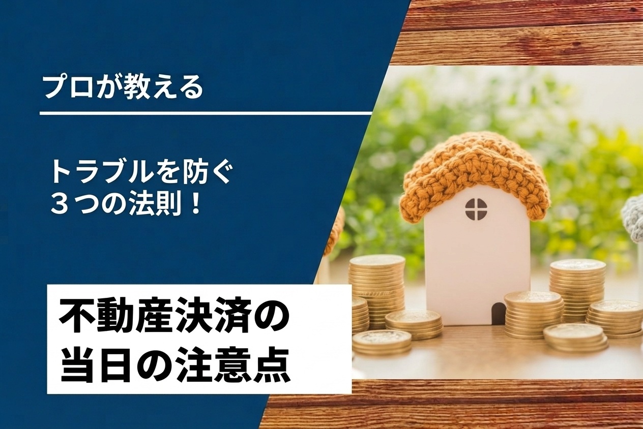 【知識で勝利】不動産決済での当日トラブルを対等に防ぐ3つの法則